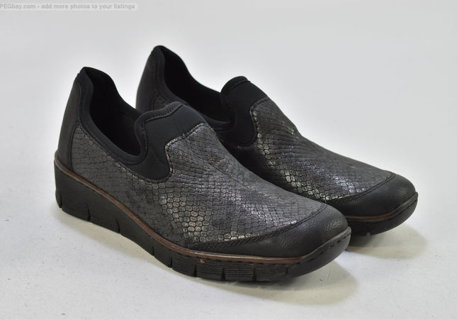 Rieker  Damen Halbschuhe Slipper Ballerinas  EUR 38 Nr. 25-O 2137