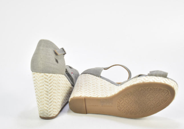 Tommy Hilfiger Damen Sandale Sandalette EUR 42 Nr. 24-SD 1292-Schuh-Gebraucht-secondhand