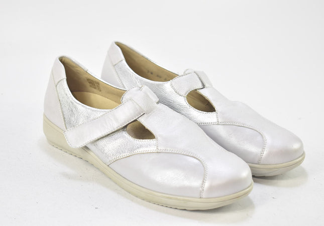 Goldkrone Hallux Damen Halbschuhe Ballerinas UK 7,5 Nr. 24-U 1516-Schuh-Gebraucht-secondhand