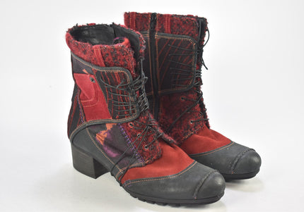 Högl Damen Stiefelette Boots UK 4,5 Nr. 24-J 3563-Schuh-Gebraucht-secondhand