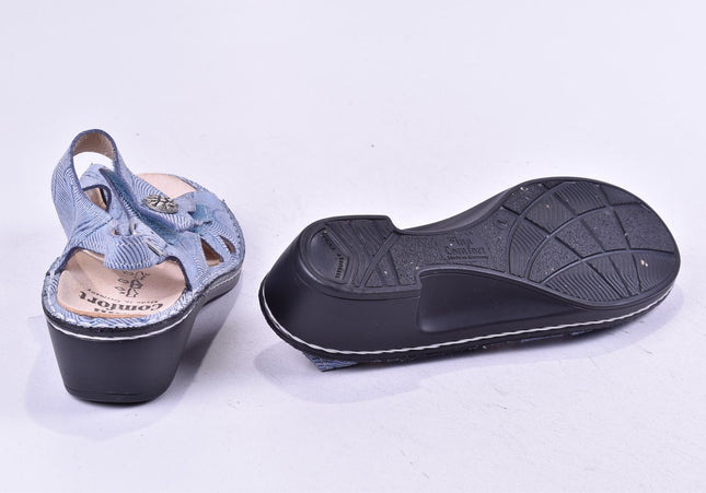 Finn Comfort Damen Sandale Sandalette UK 4 Nr. 24-SD 1057-Schuh-Gebraucht-secondhand