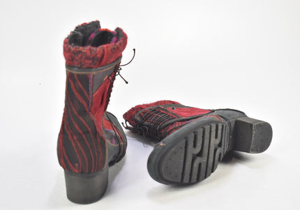 Högl Damen Stiefelette Boots UK 4,5 Nr. 24-J 3563-Schuh-Gebraucht-secondhand