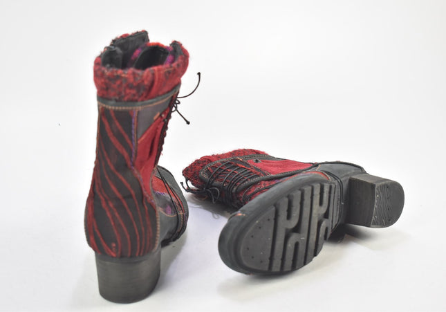 Högl Damen Stiefelette Boots UK 4,5 Nr. 24-J 3563-Schuh-Gebraucht-secondhand