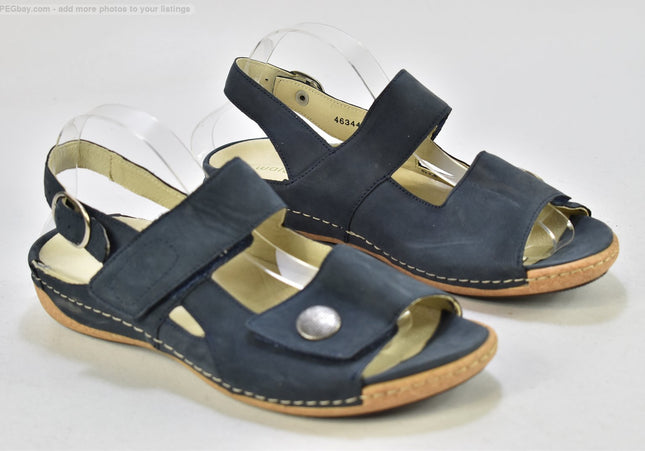 Waldläufer Damen Sandale Sandalette UK 7 Nr. 25-S 4067-SchuhGebraucht