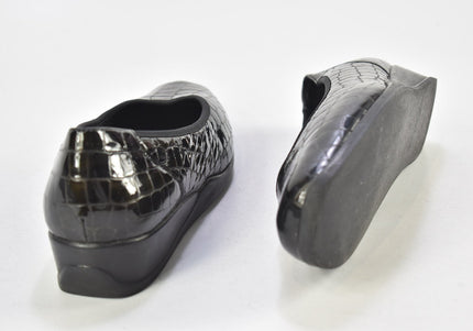 Waldläufer Damen Halbschuhe Slipper Ballerinas SL 24,5 cm Nr. 23-M 3705-Schuh-Gebraucht-secondhand