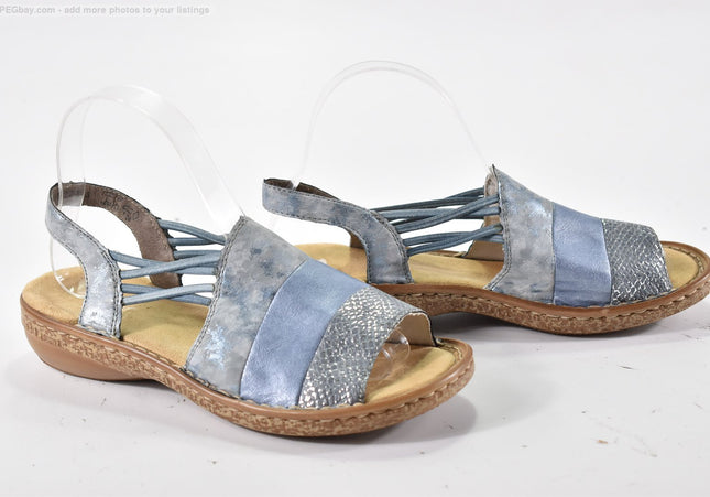 Rieker Damen Sandale Sandalette EUR 37 Nr. 25-S 3574-SchuhGebraucht
