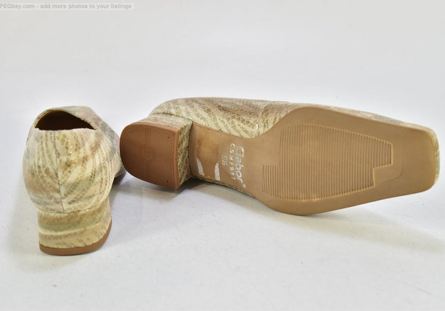 Gabor Damen Pumps High Heels UK 5,5 Nr. 25-U 1701 - Schuh-Gebraucht - Second-hand - gebrauchte Schuhe