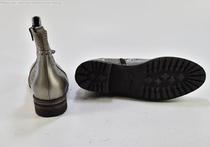 Donna Carolina Damen Stiefelette Boots EUR 40 Nr. 24-B 5940-Schuh-Gebraucht-secondhand