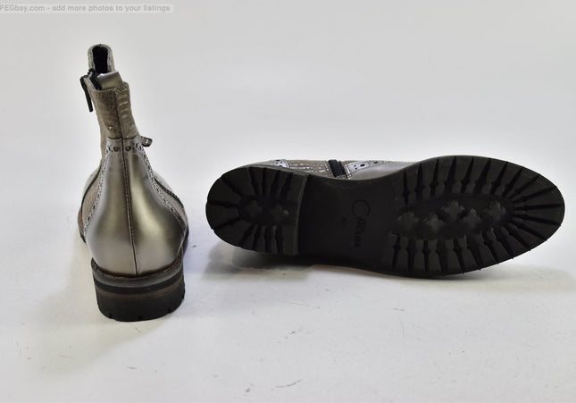 Donna Carolina Damen Stiefelette Boots EUR 40 Nr. 24-B 5940-Schuh-Gebraucht-secondhand