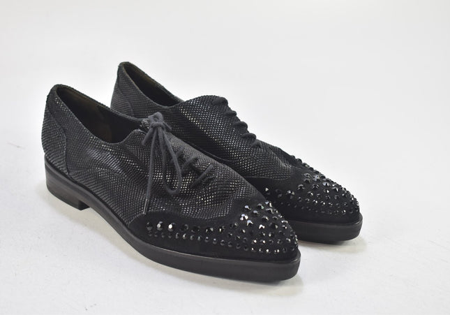 Kennel&Schmenger mit Swarovski Damen Halbschuhe   UK 7  Nr. 24-X 985