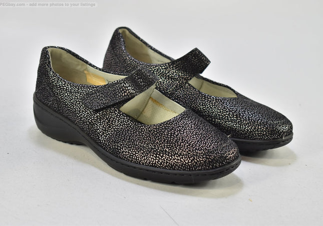 Waldläufer  Damen Halbschuhe Slipper Ballerinas  UK 7,5 Nr. 25-L 1635