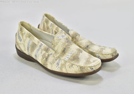 Waldläufer  Damen Halbschuhe Slipper Ballerinas  UK 6,5 Nr. 25-O 2559