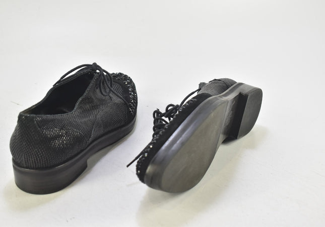 Kennel&Schmenger mit Swarovski Damen Halbschuhe   UK 7  Nr. 24-X 985