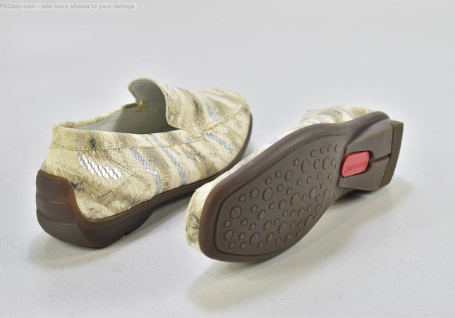 Waldläufer  Damen Halbschuhe Slipper Ballerinas  UK 6,5 Nr. 25-O 2559