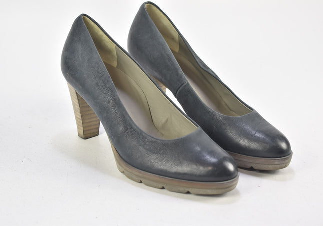 Paul Green Damen Pumps High Heels UK 4 Nr. 24-F 3342-Schuh-Gebraucht-secondhand