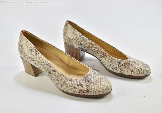 Geox Damen Pumps High Heels EUR 41 Nr. 25-A 210-Schuh-Gebraucht-secondhand