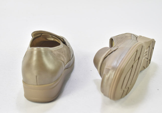 Waldläufer Damen Halbschuhe Slipper Ballerinas UK 4,5 Nr. 24-P 1501-Schuh-Gebraucht-secondhand