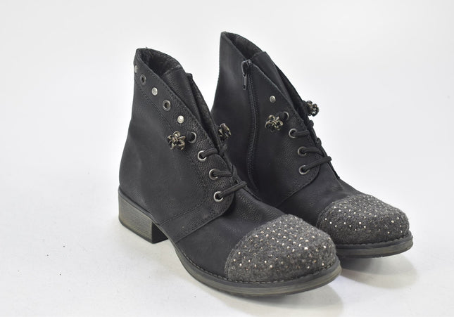 Rieker Damen Stiefelette Boots EUR 38 Nr. 24-Y 1063-Schuh-Gebraucht-secondhand