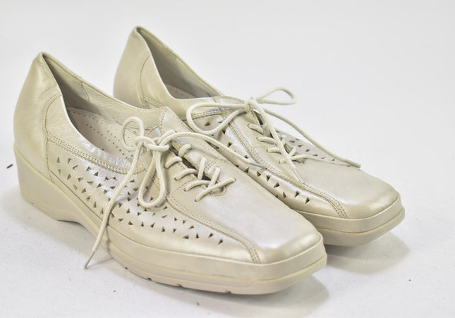 Waldläufer Damen Halbschuhe Freizeitschuhe UK 7,5 Nr. 24-U 2663-Schuh-Gebraucht-secondhand
