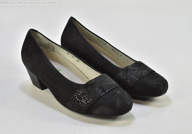 Waldläufer  Damen Pumps High Heels  UK 4,5 Nr. 25-O 1893