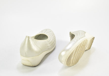 Waldläufer Damen Halbschuhe Slipper Ballerinas UK 7 Nr. 24-J 2613-Schuh-Gebraucht-secondhand