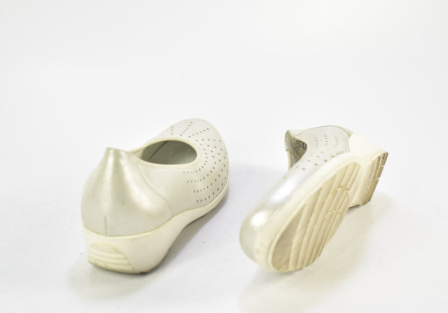 Waldläufer Damen Halbschuhe Slipper Ballerinas UK 7 Nr. 24-J 2613-Schuh-Gebraucht-secondhand