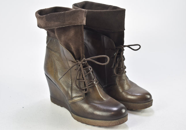 Mjus Damen Stiefelette Boots EUR 40 Nr. 24-A 2191-Schuh-Gebraucht-secondhand