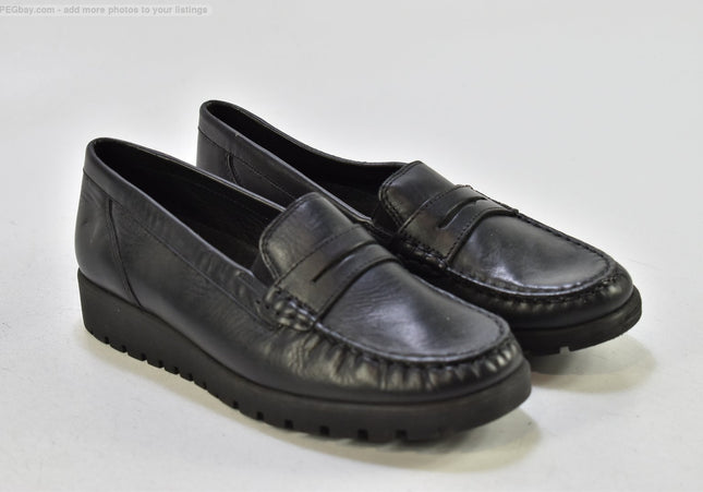 Medicus Damen Halbschuhe Slipper Ballerinas UK 4 Nr. 25-T 1183-gebrauchte Schuhe-Second hand-SchuhGebraucht
