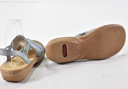 Rieker Damen Sandale Sandalette EUR 37 Nr. 25-S 3574-SchuhGebraucht