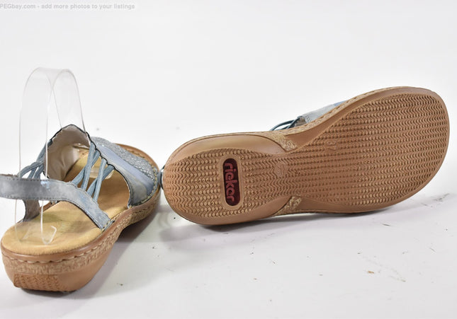 Rieker Damen Sandale Sandalette EUR 37 Nr. 25-S 3574-SchuhGebraucht