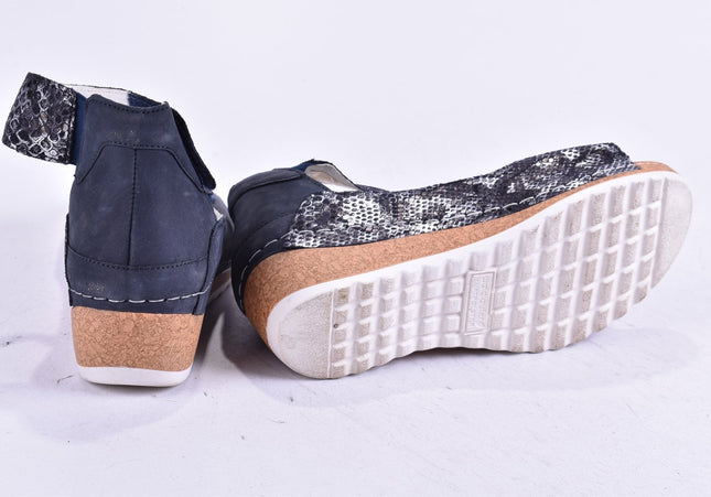 Waldläufer Damen Sandale Sandalette UK 4 Nr. 24-SD 3742-Schuh-Gebraucht-secondhand