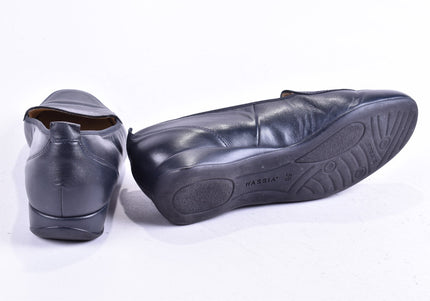 Hassia Damen Halbschuhe Slipper Ballerinas UK 5,5 Nr. 24-Y 4680-Schuh-Gebraucht-secondhand