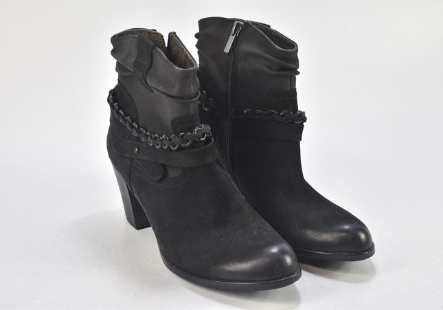 Fraiche Damen Stiefelette Boots EUR 37 Nr. 24-B 3572-Schuh-Gebraucht-secondhand