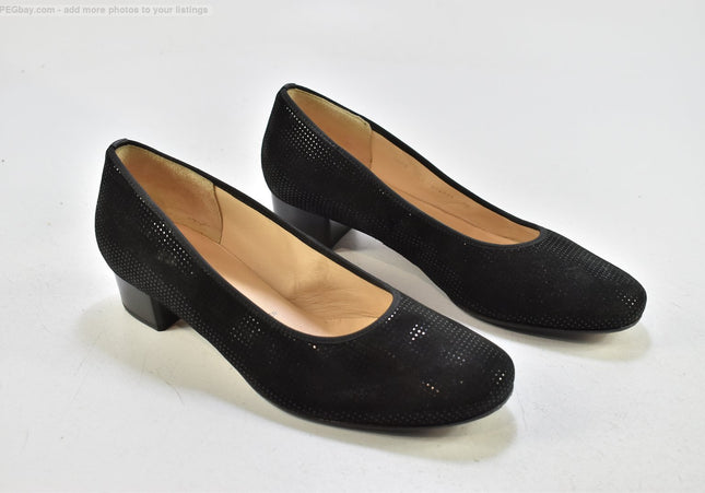 Hassia Damen Pumps High Heels UK 7 Nr. 25-A 712-Schuh-Gebraucht-secondhand