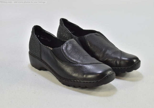 Rieker  Damen Halbschuhe Slipper Ballerinas  EUR 36 Nr. 25-O 2566