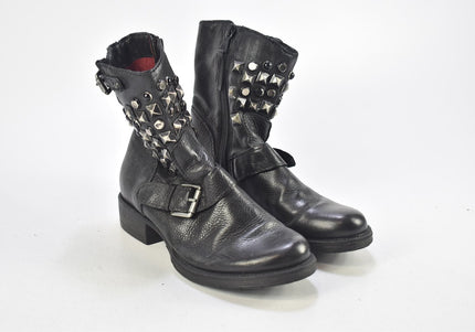 Mjus Damen Stiefelette Boots EUR 37 Nr. 24-F 3348-Schuh-Gebraucht-secondhand