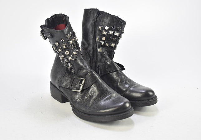 Mjus Damen Stiefelette Boots EUR 37 Nr. 24-F 3348-Schuh-Gebraucht-secondhand