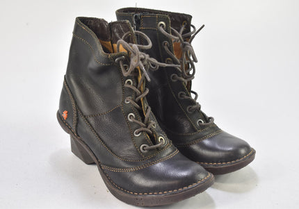 Art Damen Stiefelette Boots EUR 36 Nr. 24-B 1617-Schuh-Gebraucht-secondhand