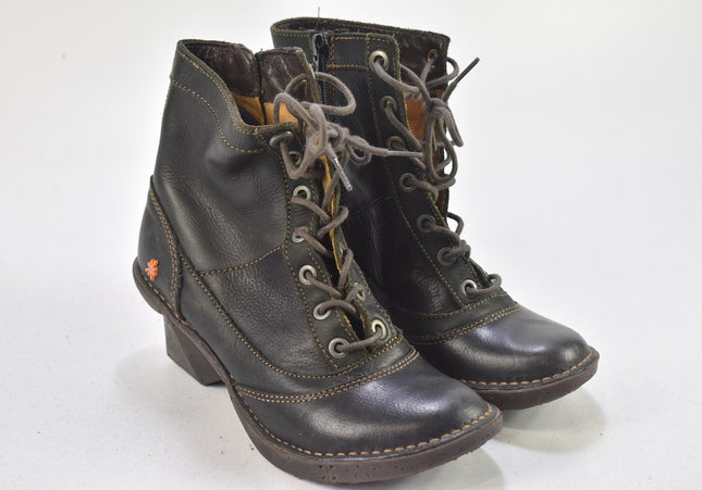 Art Damen Stiefelette Boots EUR 36 Nr. 24-B 1617-Schuh-Gebraucht-secondhand