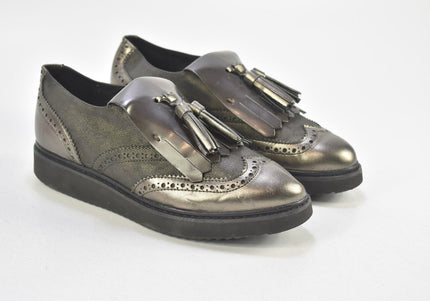 Geox Damen Halbschuhe Slipper Ballerinas EUR 38 Nr. 24-F 1078-Schuh-Gebraucht-secondhand
