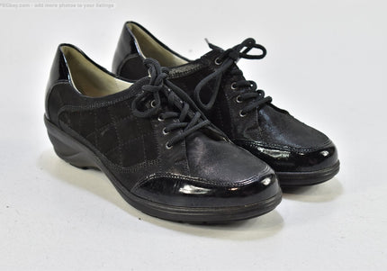 Waldläufer  Damen Halbschuhe Freizeitschuhe  UK 4,5 Nr. 25-M 2573