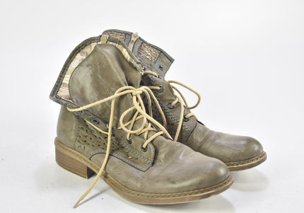 Rieker Damen Stiefelette Boots EUR 37 Nr. 24-F 3349-Schuh-Gebraucht-secondhand
