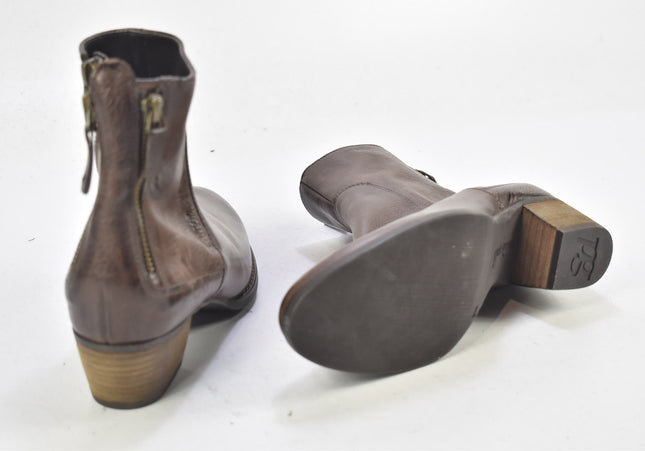 Paul Green Damen Stiefelette Boots UK 3,5 Nr. 23-U 2965-Schuh-Gebraucht-secondhand