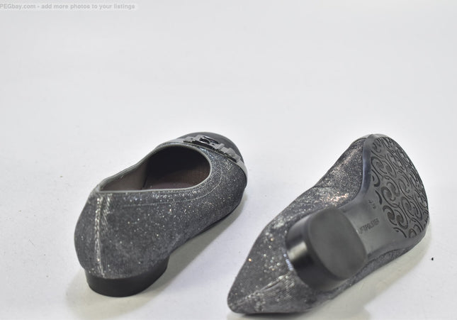 Jenny Damen Halbschuhe Slipper Ballerinas UK 4,5 Nr. 25-J 3416-Schuh-Gebraucht-secondhand