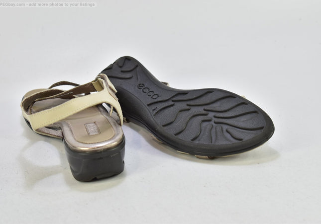 Ecco Damen Sandale Sandalette EUR 40 Nr. 25-S 3760-SchuhGebraucht