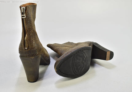 Shabbies Amsterdam  Damen Stiefelette Boots  EUR 40 Nr. 25-B 2515