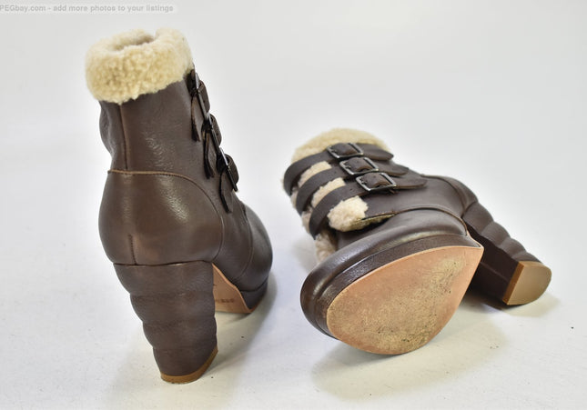 See by Chloe Damen Stiefelette Boots EUR 38,5 Nr. 25-B 210-SchuhGebraucht