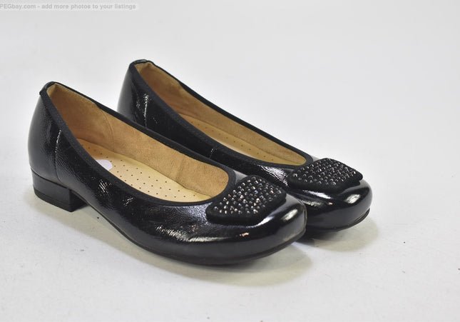Ladysko Damen Halbschuhe Slipper Ballerinas SL 24cm Nr. 25-F 2580-Schuh-Gebraucht-secondhand