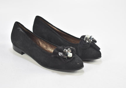 Gabriele Damen Halbschuhe Slipper Ballerinas EUR 37,5 Nr. 24-F 1079-Schuh-Gebraucht-secondhand
