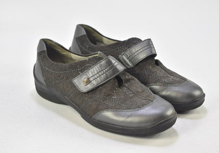 Waldläufer Damen Halbschuhe Freizeitschuhe UK 5,5 Nr. 24-U 2227-Schuh-Gebraucht-secondhand